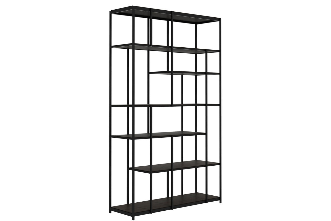 Studio Rack Teak Black