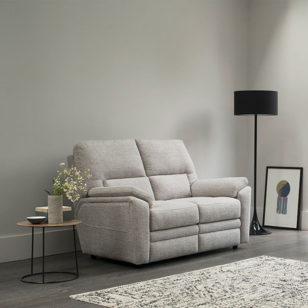 Hampton Two-Seater Sofa White