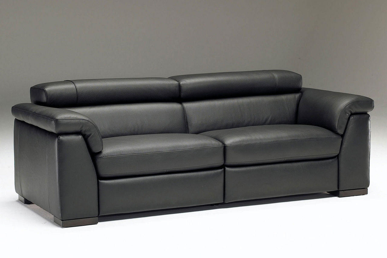 B634 Tommaso Large Leather Sofa