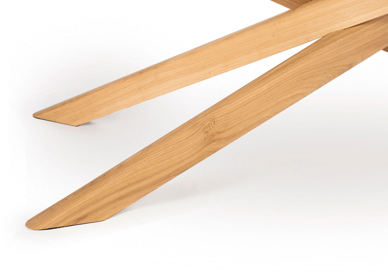 Mikado Oval Dining Table Oak