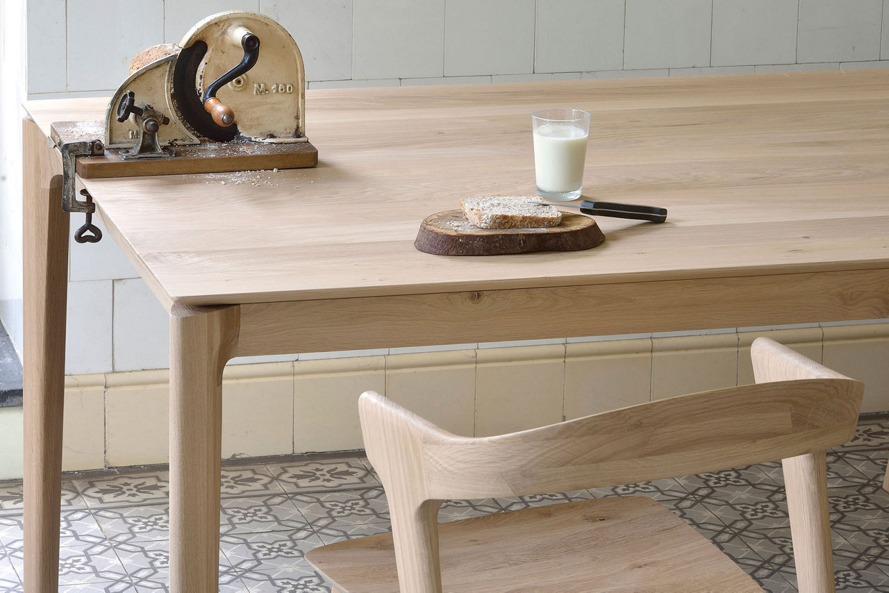 Bok Fixed Dining Table Oak