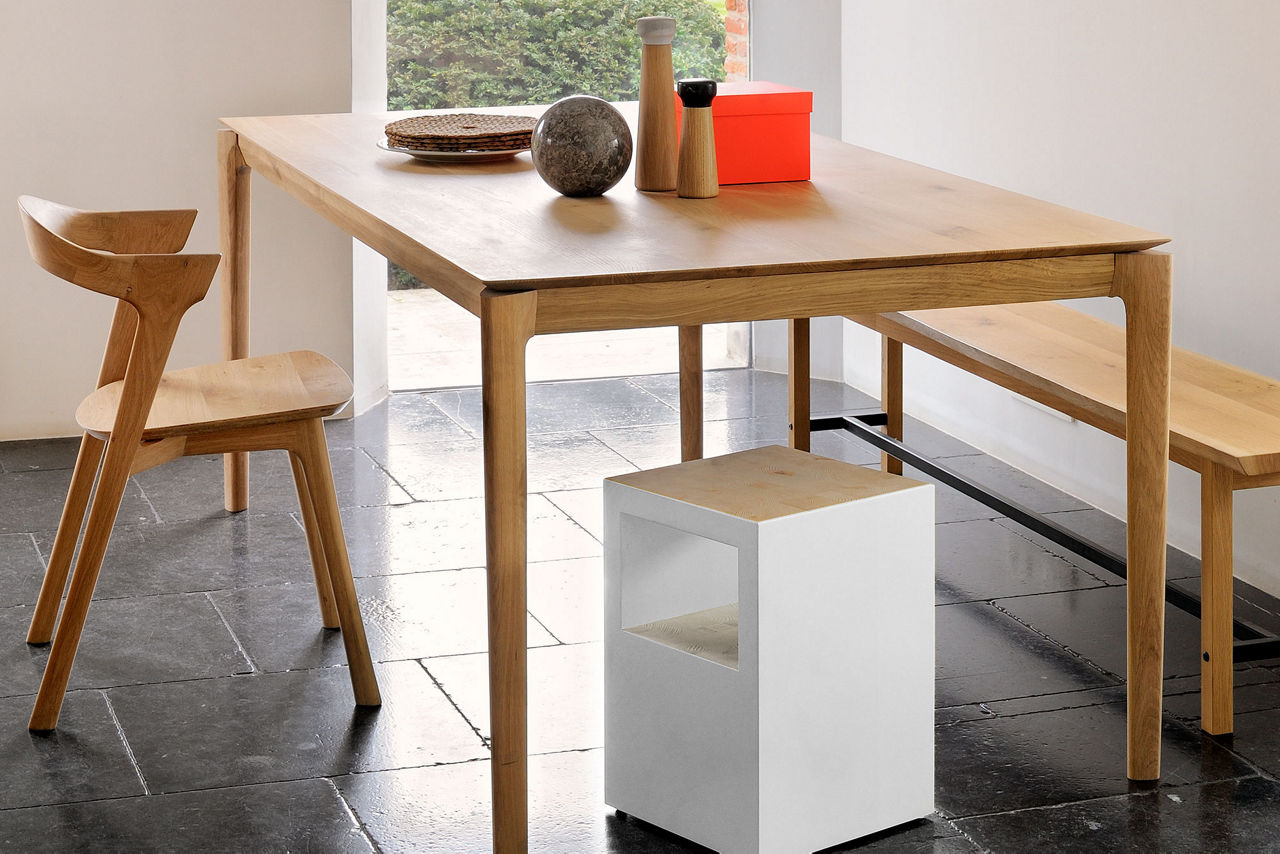 Bok Fixed Dining Table Oak