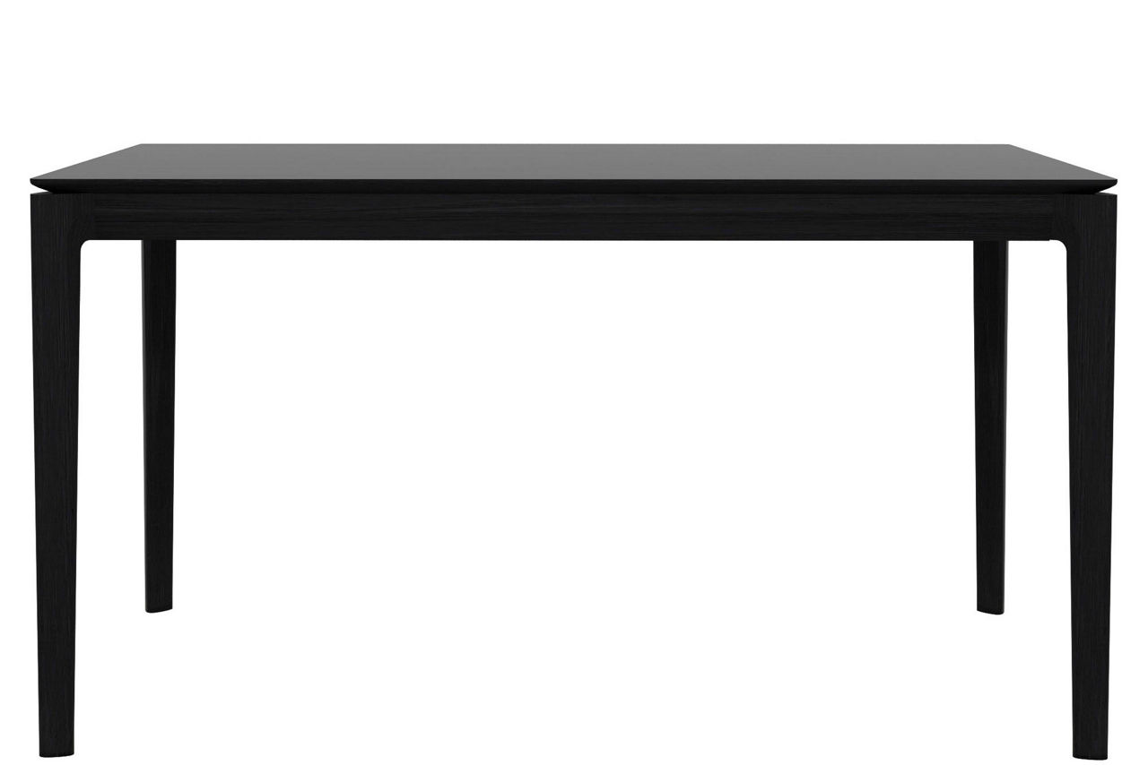 Bok Fixed Dining Table Oak Black