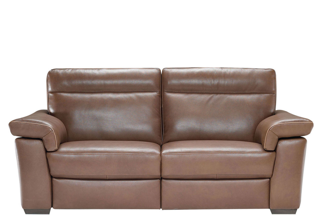 B757 Brivido Medium Leather Sofa
