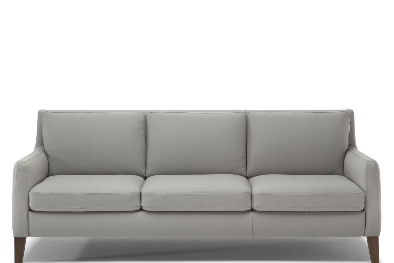 C009 Quiete Large Fabric Sofa Light Grey