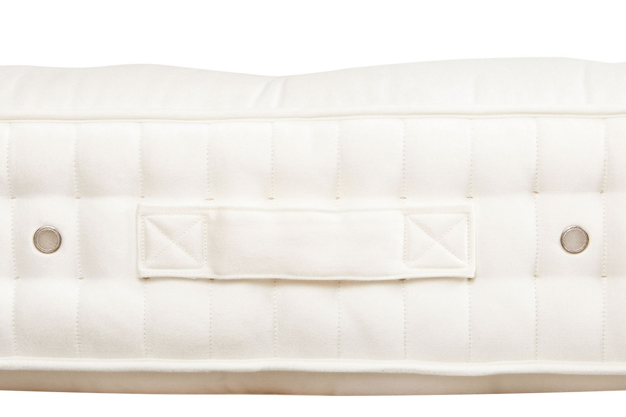 Herald Superb Mattress Firm Tension Plain Satin Vanilla 534