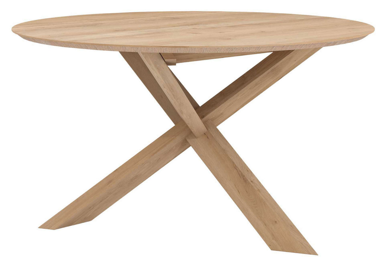Circle Dining Table Oak