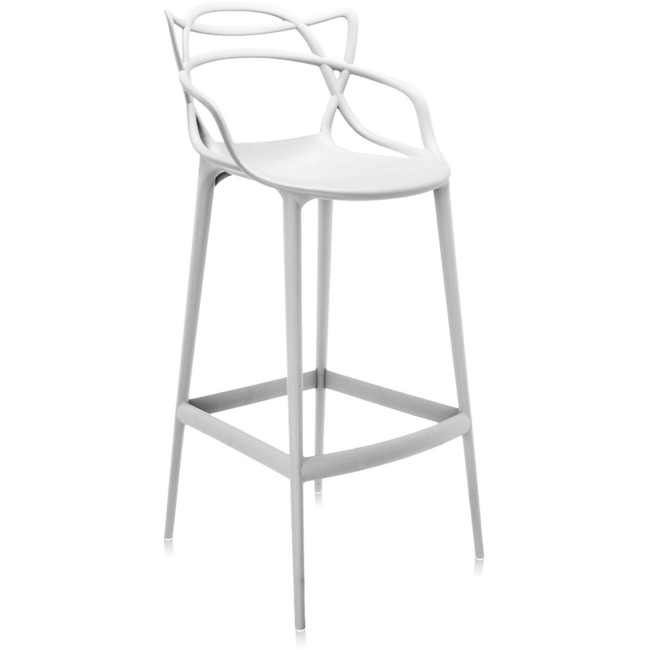 Masters Stool 75cm White