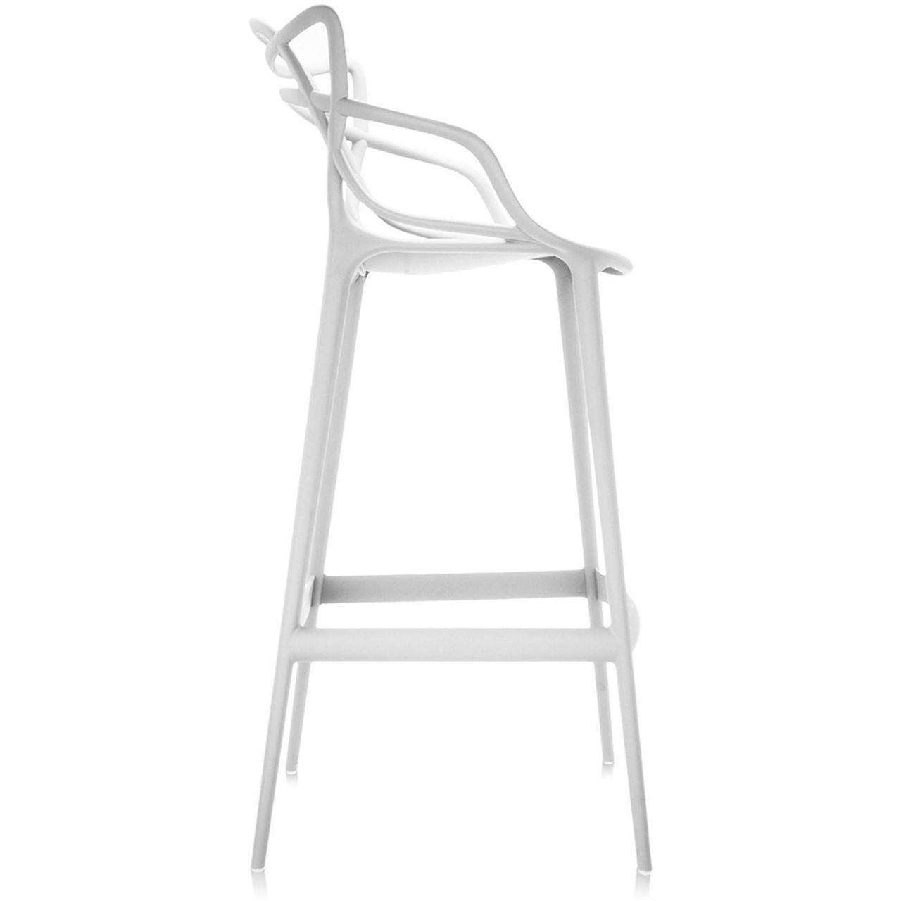 Masters Stool 75cm White