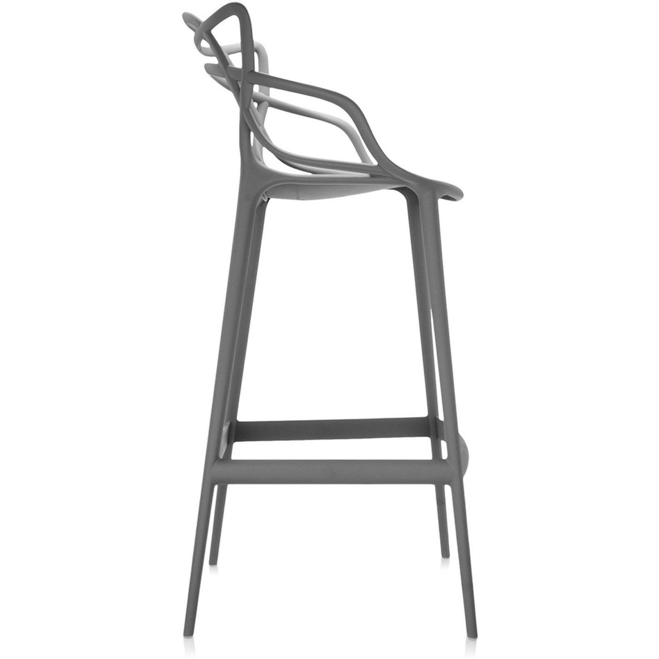 Masters Stool 65cm Grey