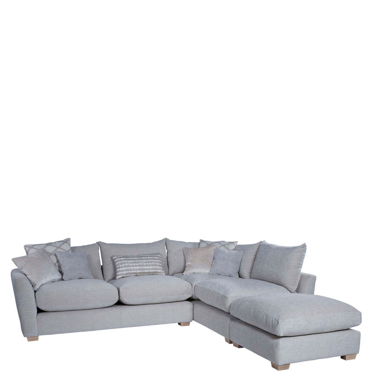 Metro Corner Sofa with Scatter Cushions Left Hand Facing