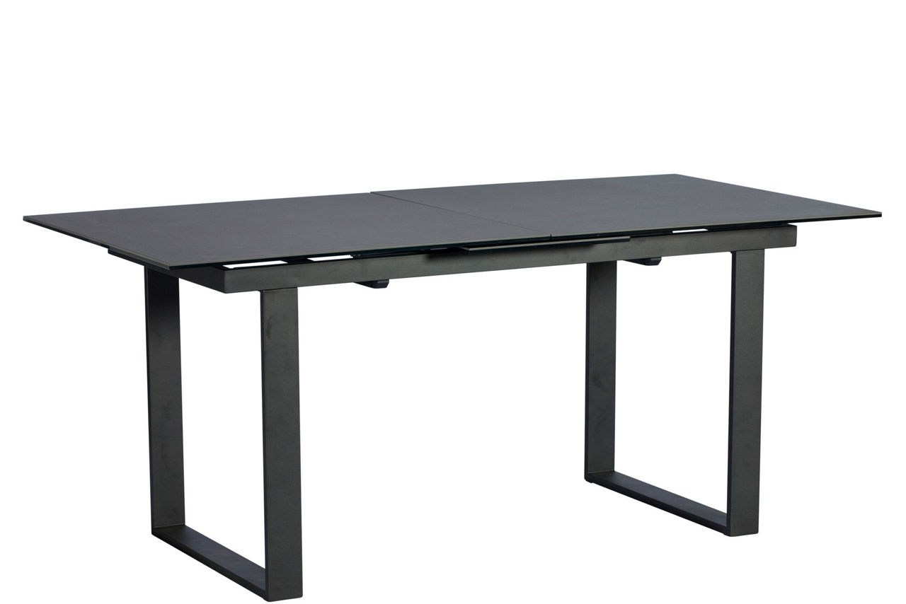 Panama 176cm-216cm Extending Dining Table Dark Grey