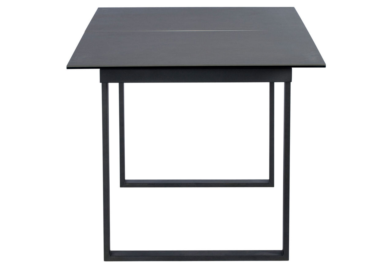 Panama 176cm-216cm Extending Dining Table Dark Grey