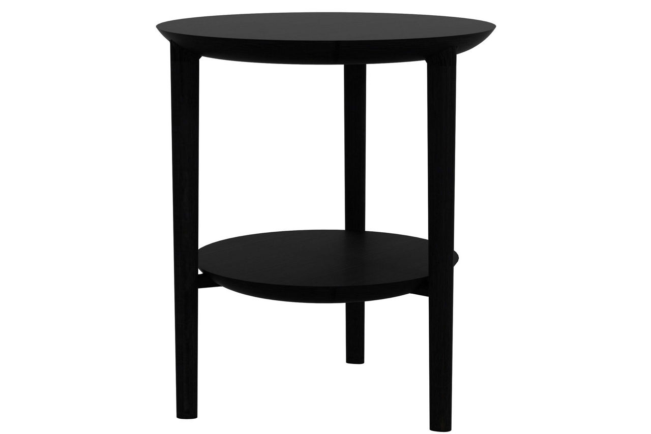 Bok Side Table Black Oak