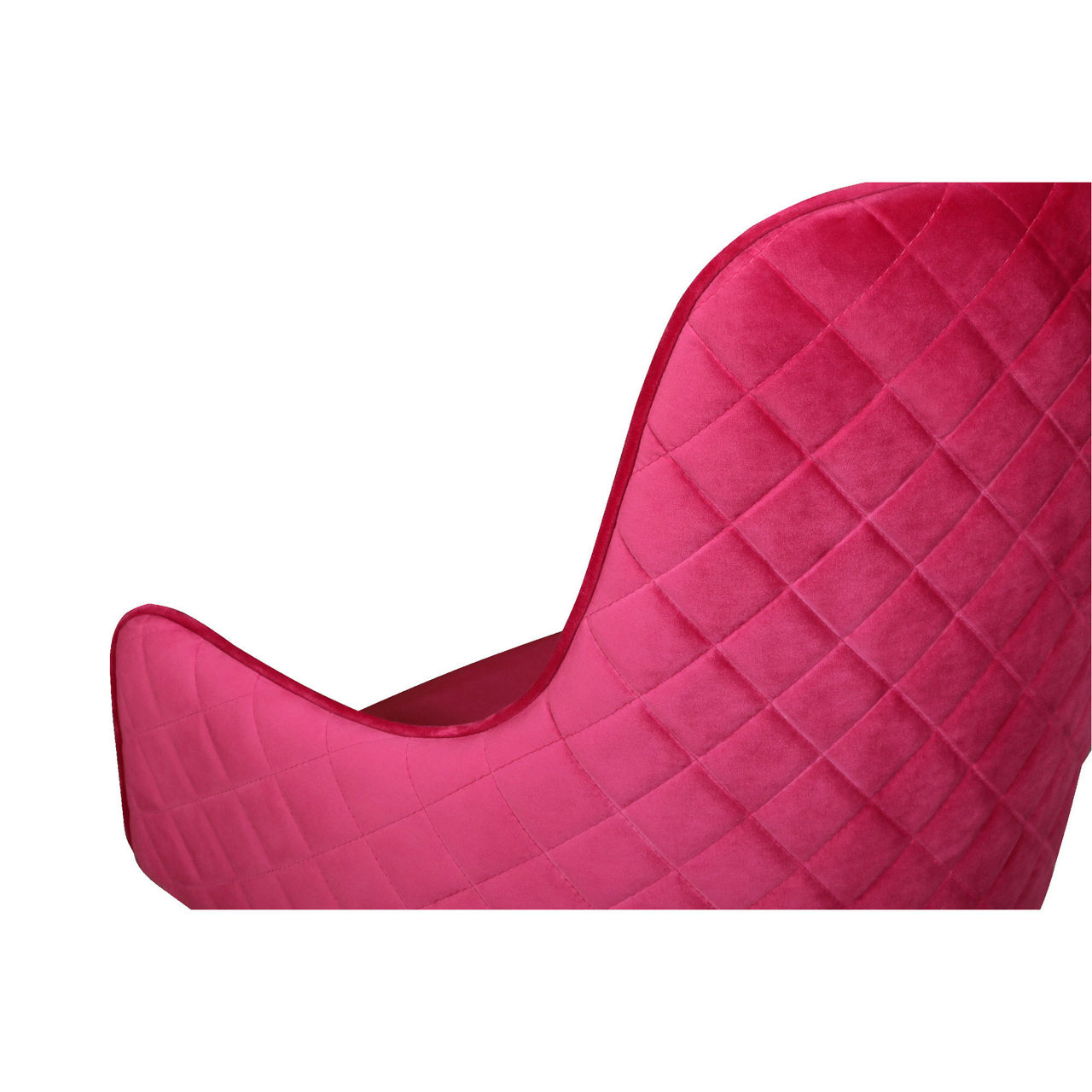 Utah Upholstered Chair Plush Cadillac+Copper Legs