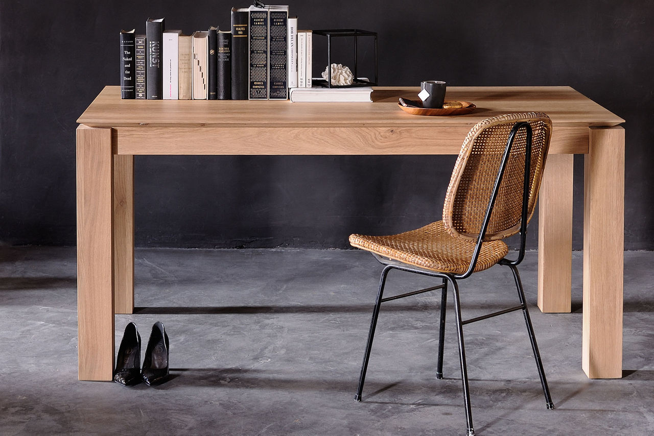 Slice Extending Dining Table Oak