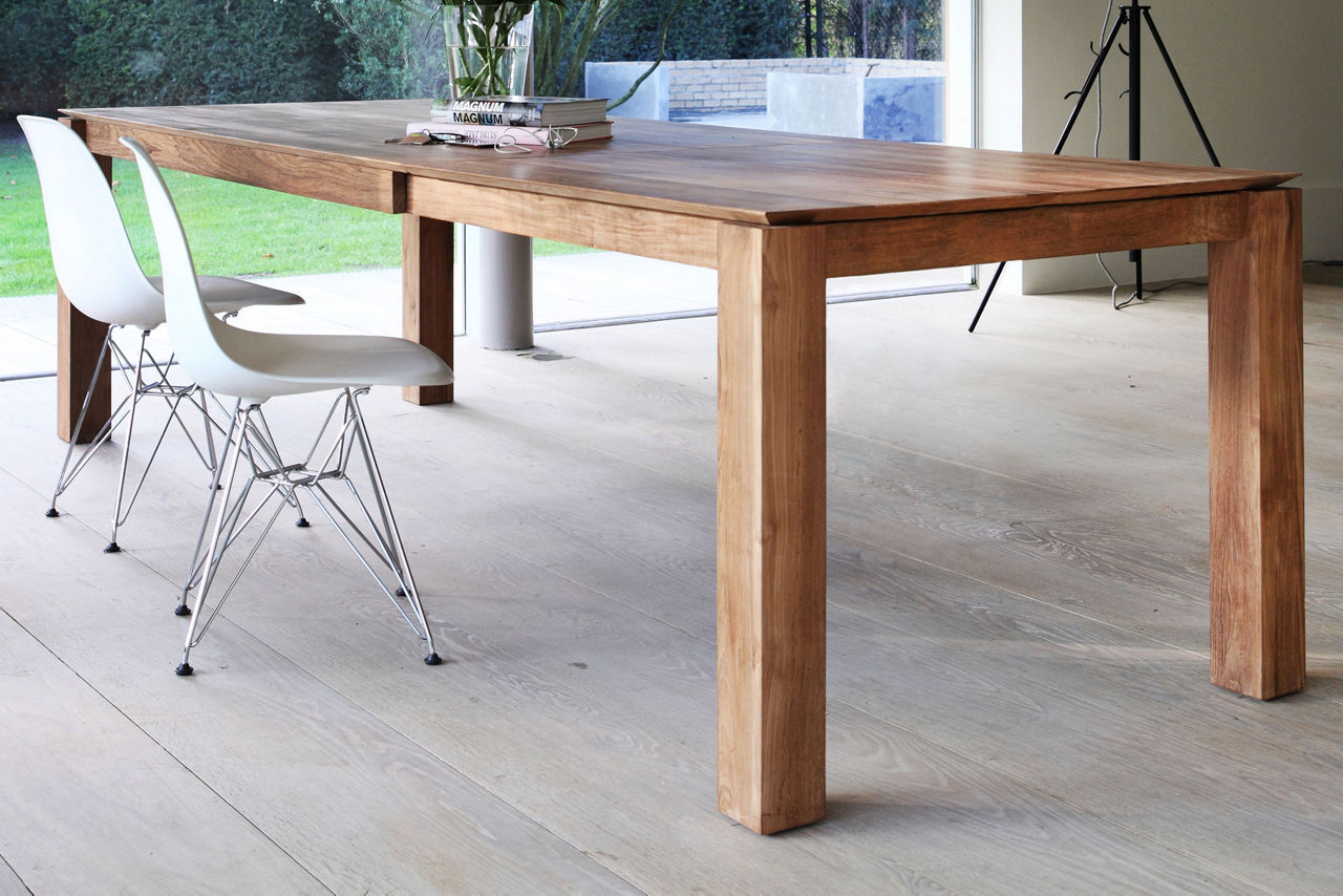 Slice Extending Dining Table Teak