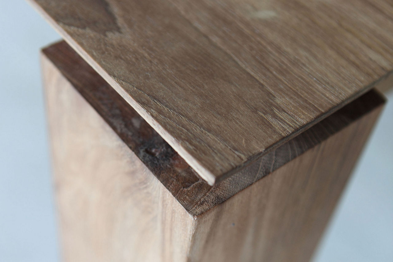 Slice Extending Dining Table Teak