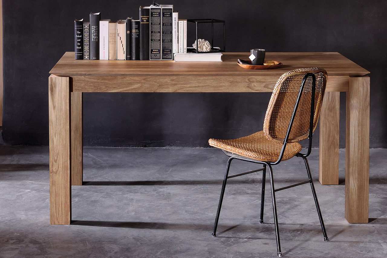 Slice Extending Dining Table Teak