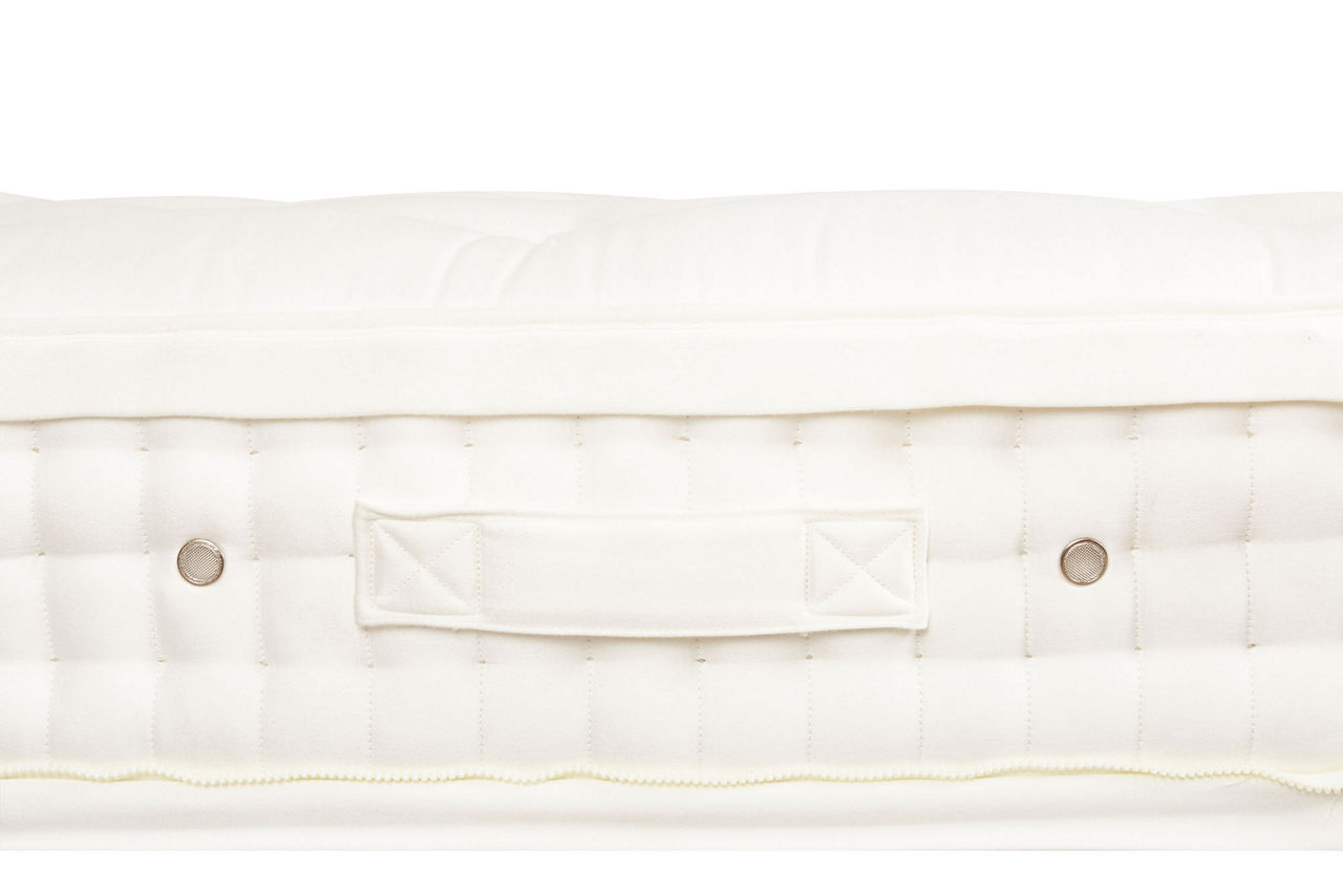 Tiara Superb Mattress Medium Tension Plain Satin Vanilla 534