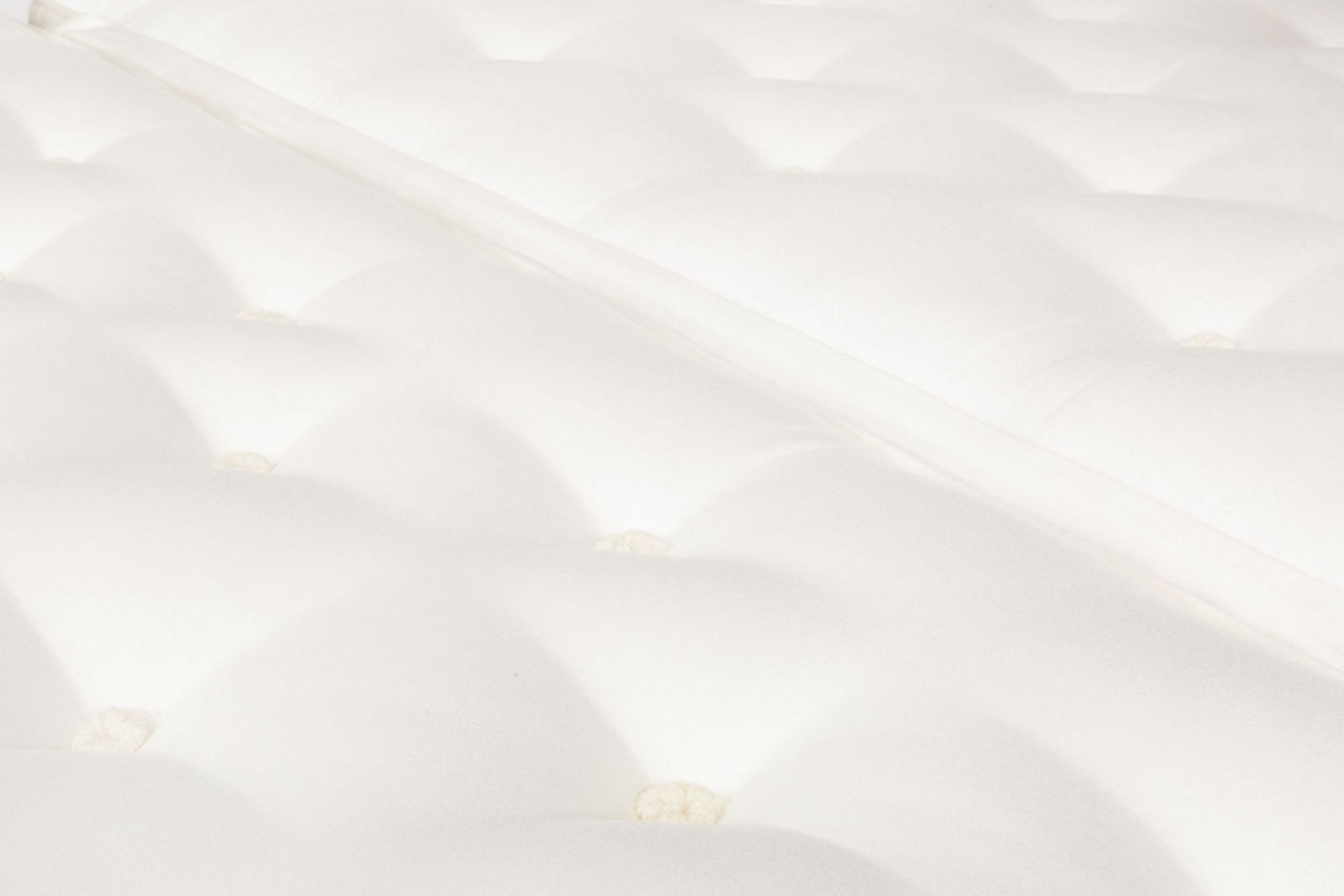 Tiara Superb Mattress Medium Tension Plain Satin Vanilla 534