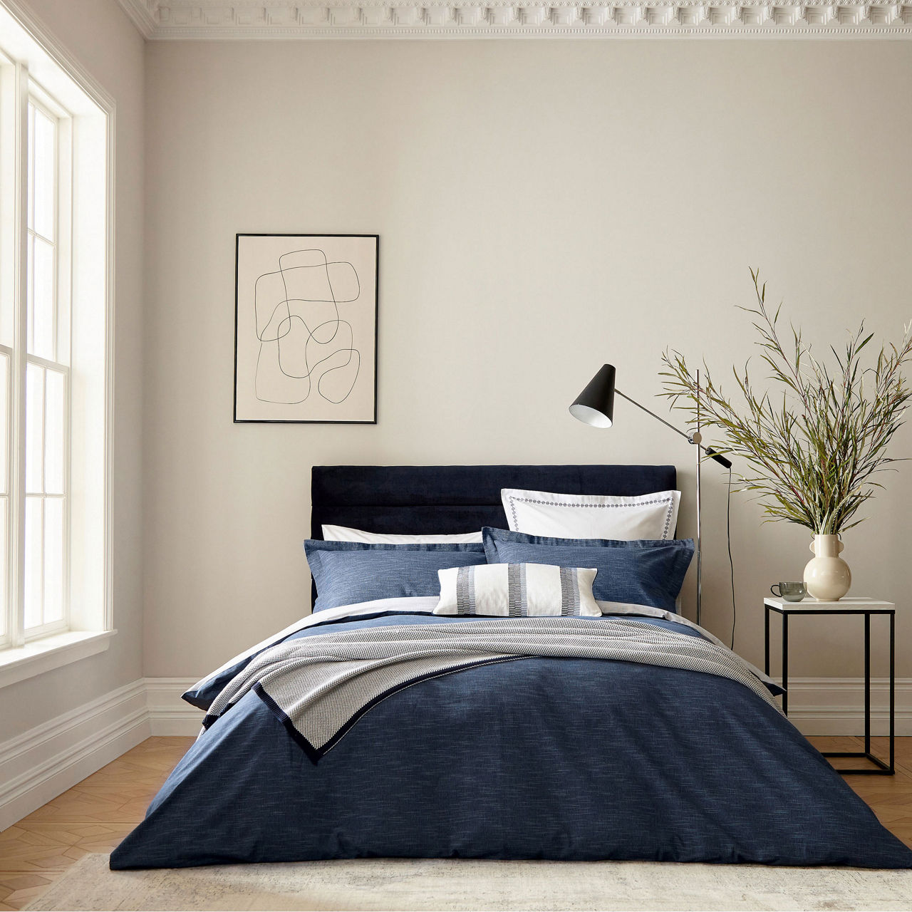 Etsu Coordinated Bedding Midnight