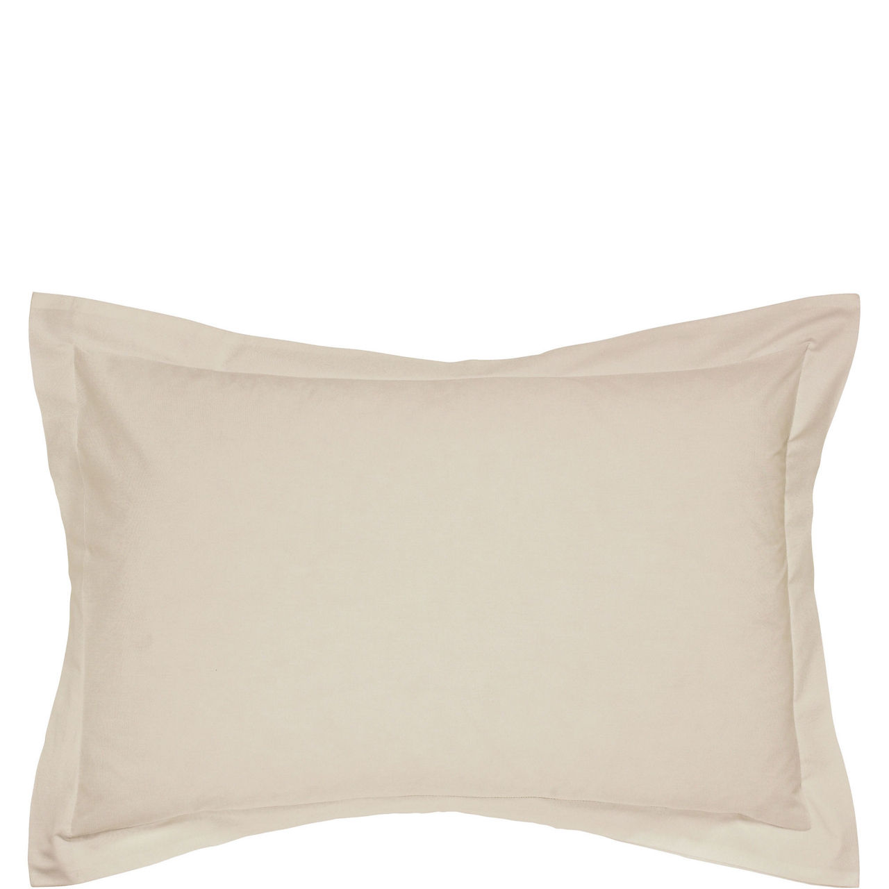 180 Thread Count Percale Oxford Pillowcase Stone