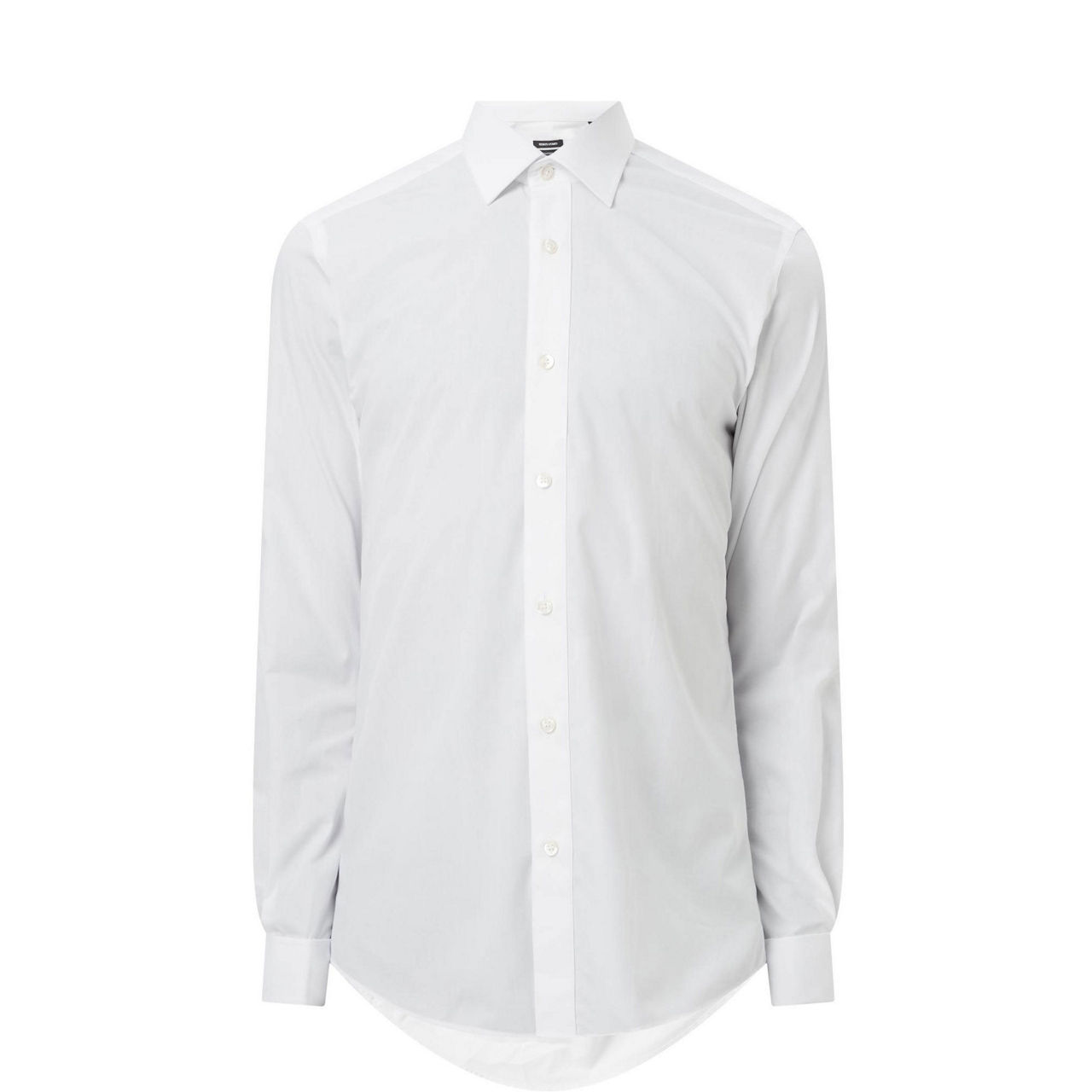 Tapered Fit Button-Down Shirt