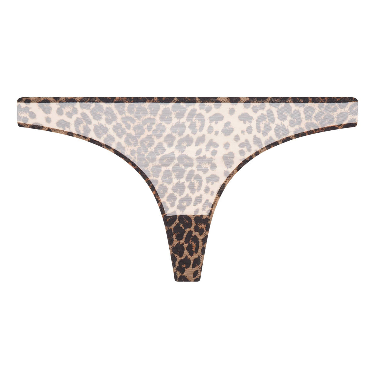 Lucky Leopard Sheer Thong preview