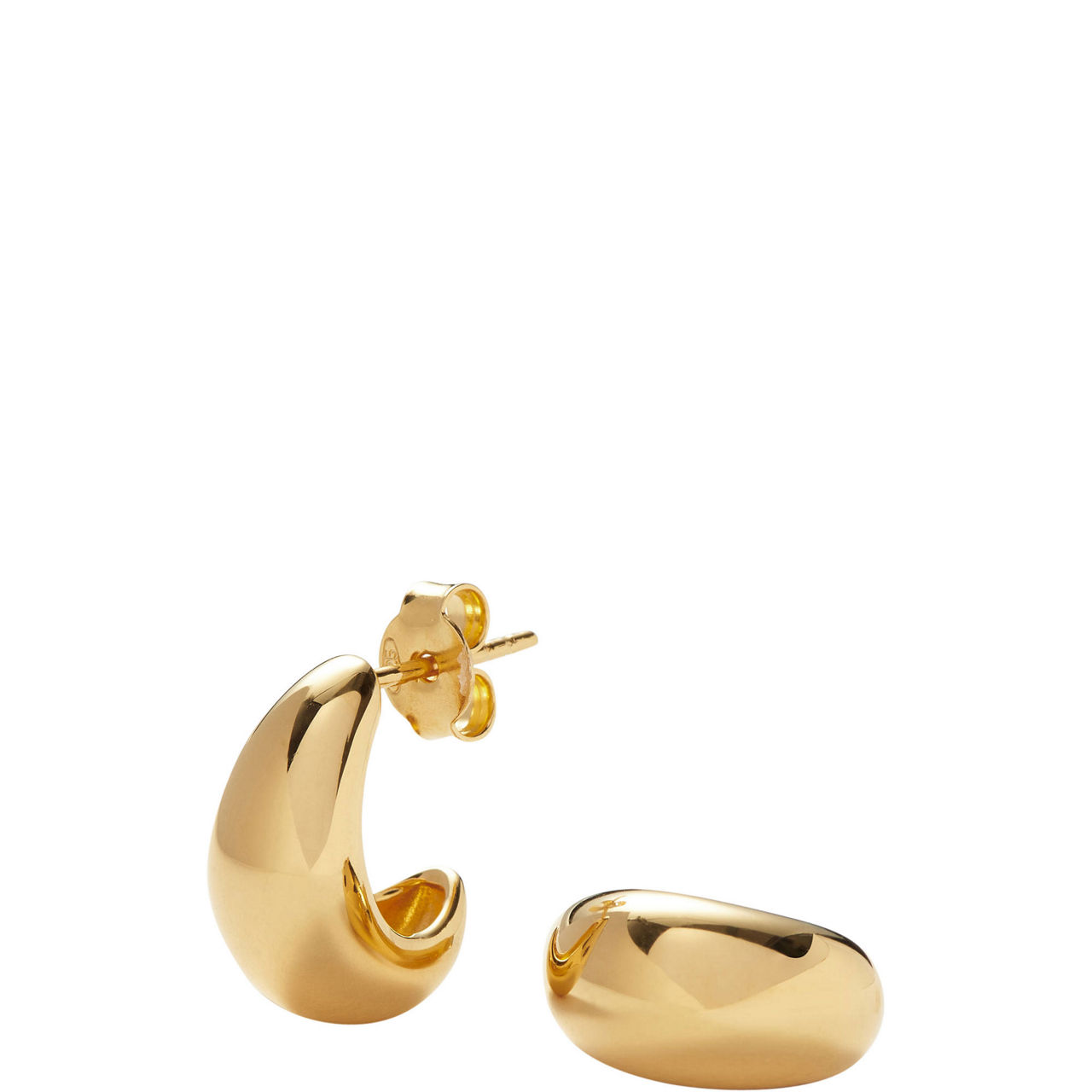 Savi Dome Small Hoop Earrings