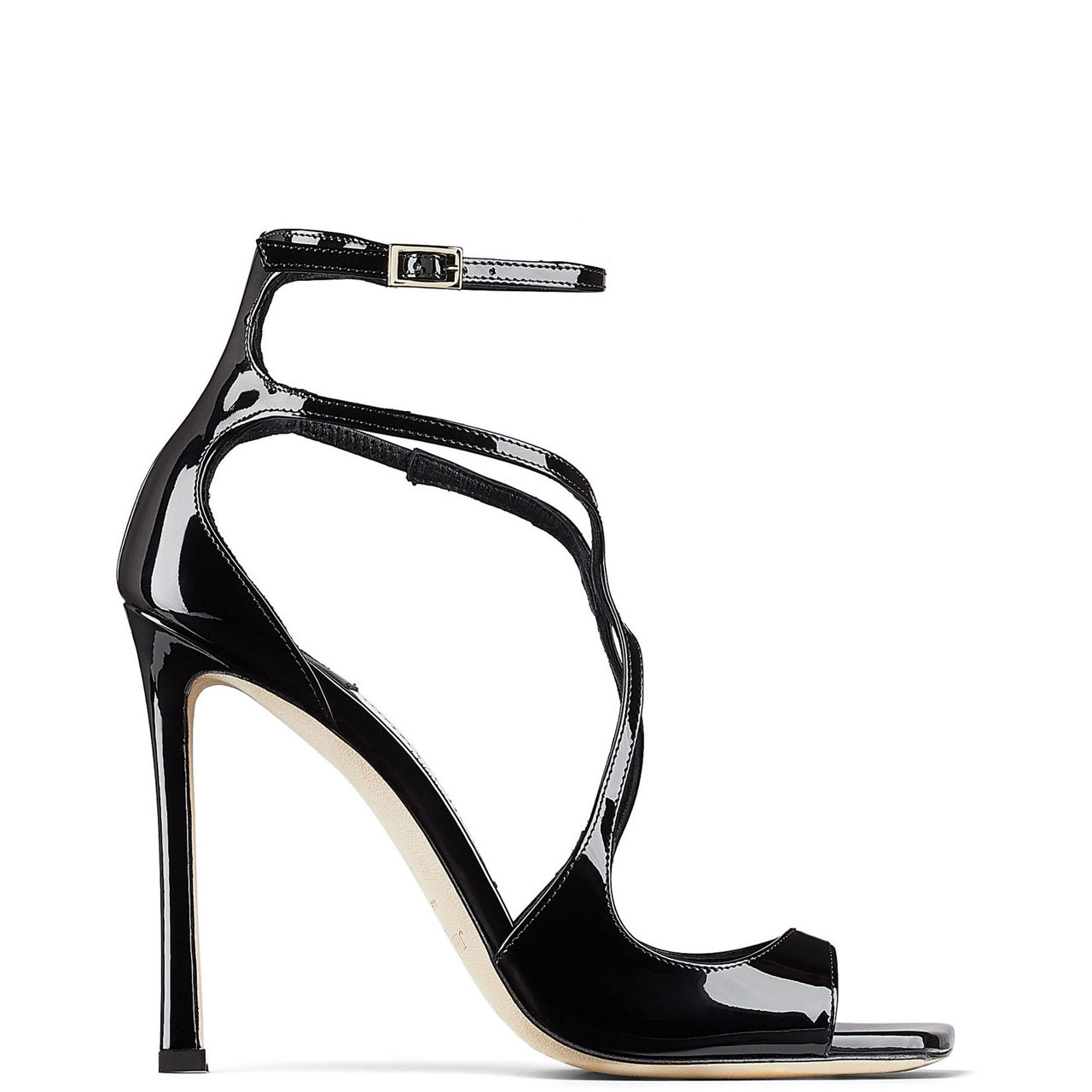 Azia 110 Leather Strappy Heeled Sandals