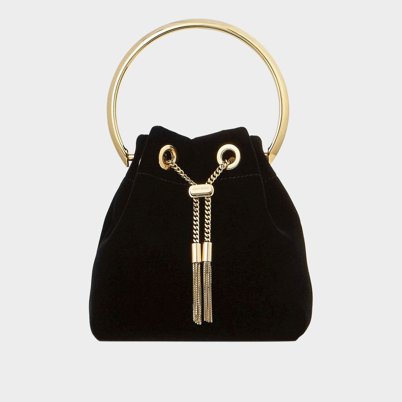 Bon Bon Mini Velvet Bucket Bag