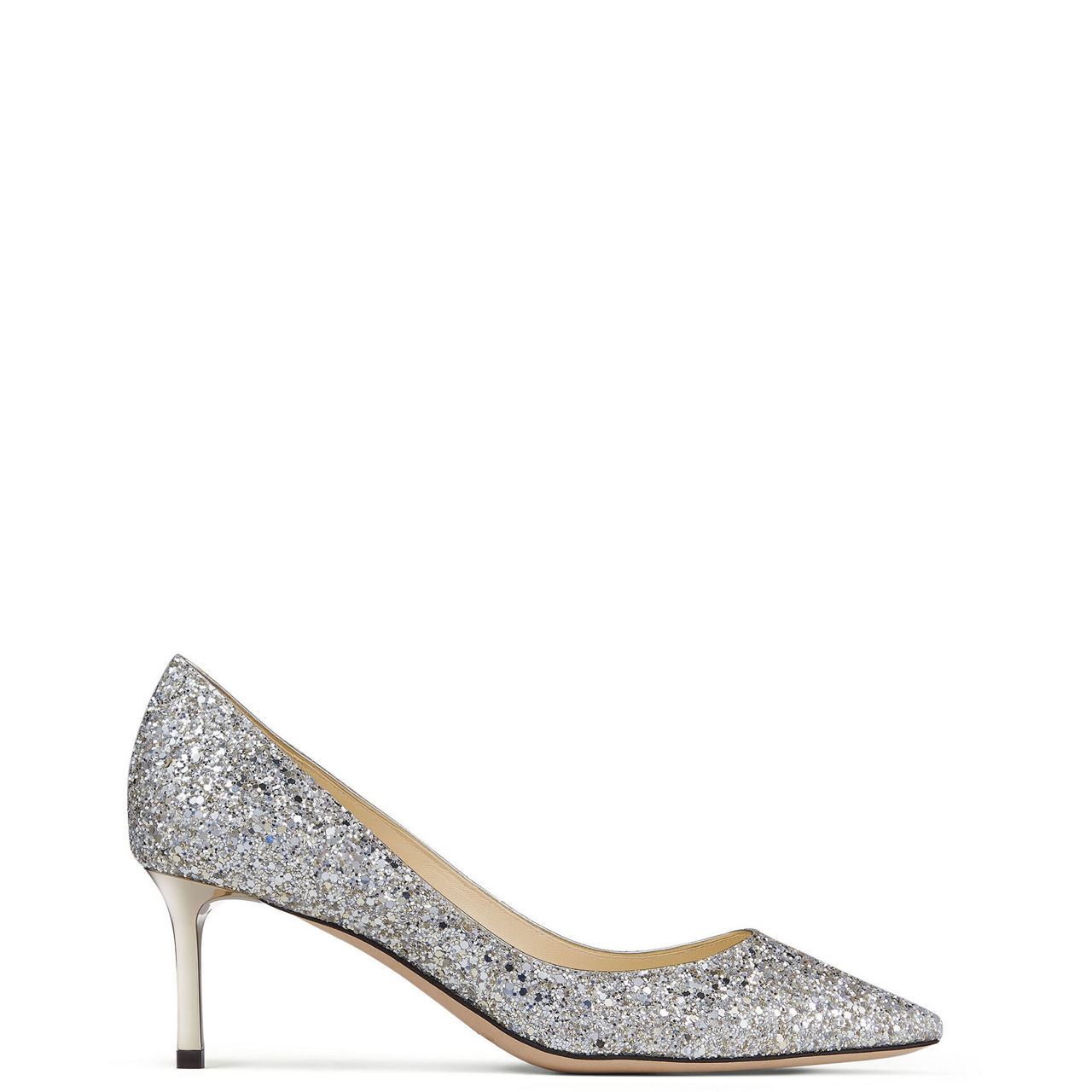 Romy 60 Coarse Glitter Pumps