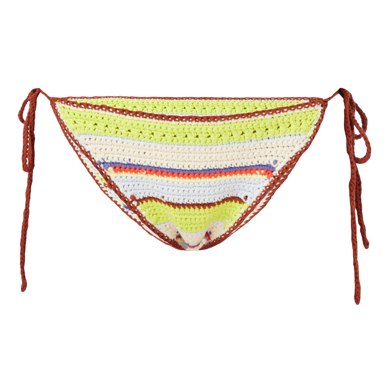 Crochet Stripe Bikini Bottoms preview