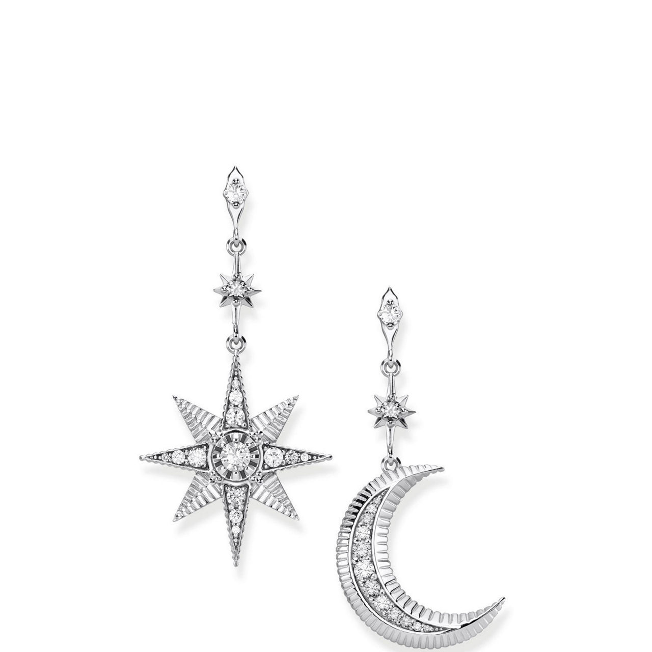 Earrings Royalty Star & Moon