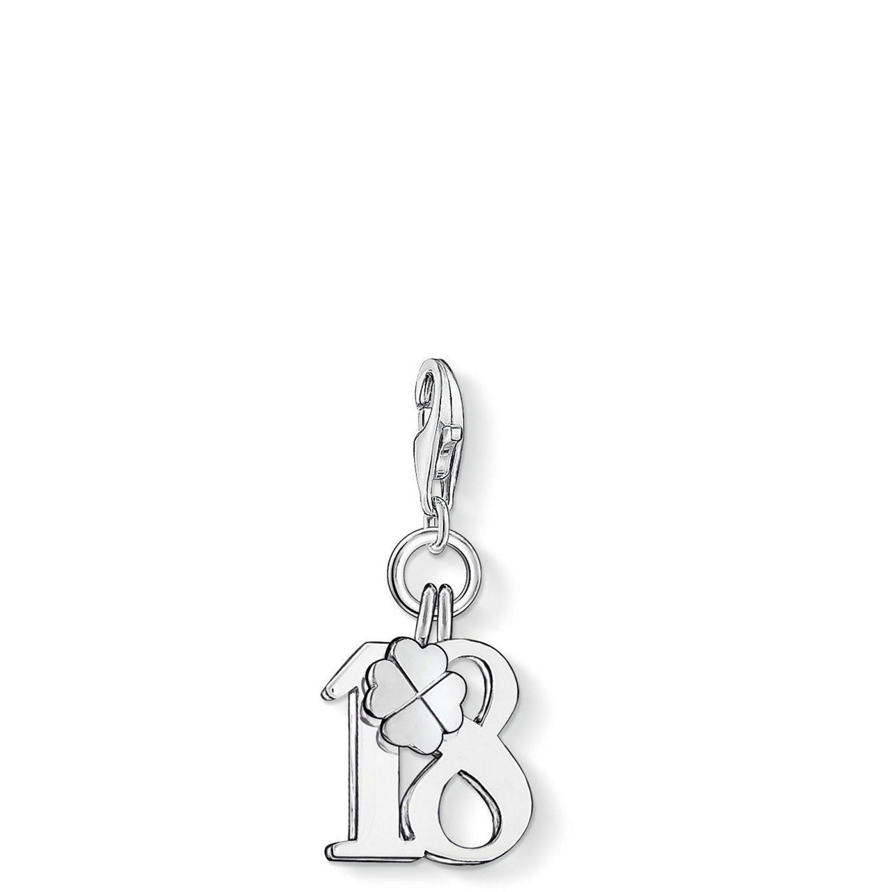 Charm Pendant Lucky Number 18