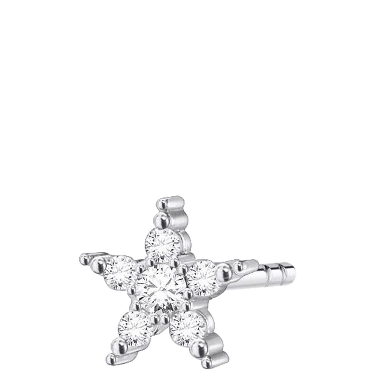 Star-Shaped Single Stud Earring