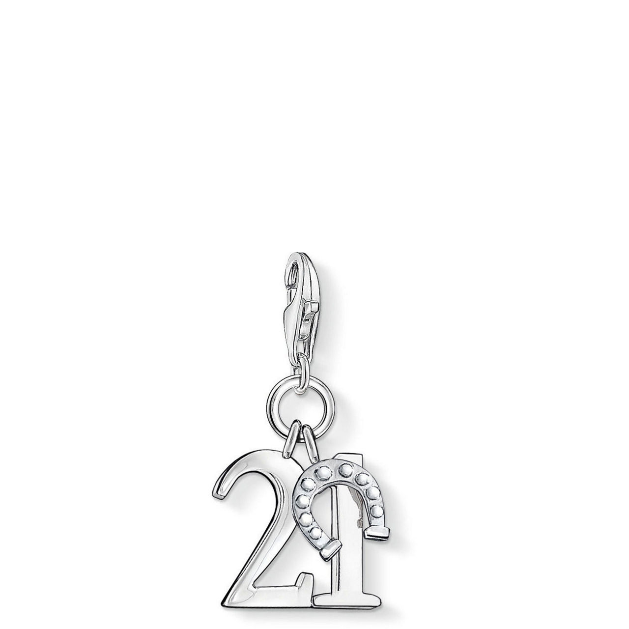 Charm Pendant Lucky Number 21