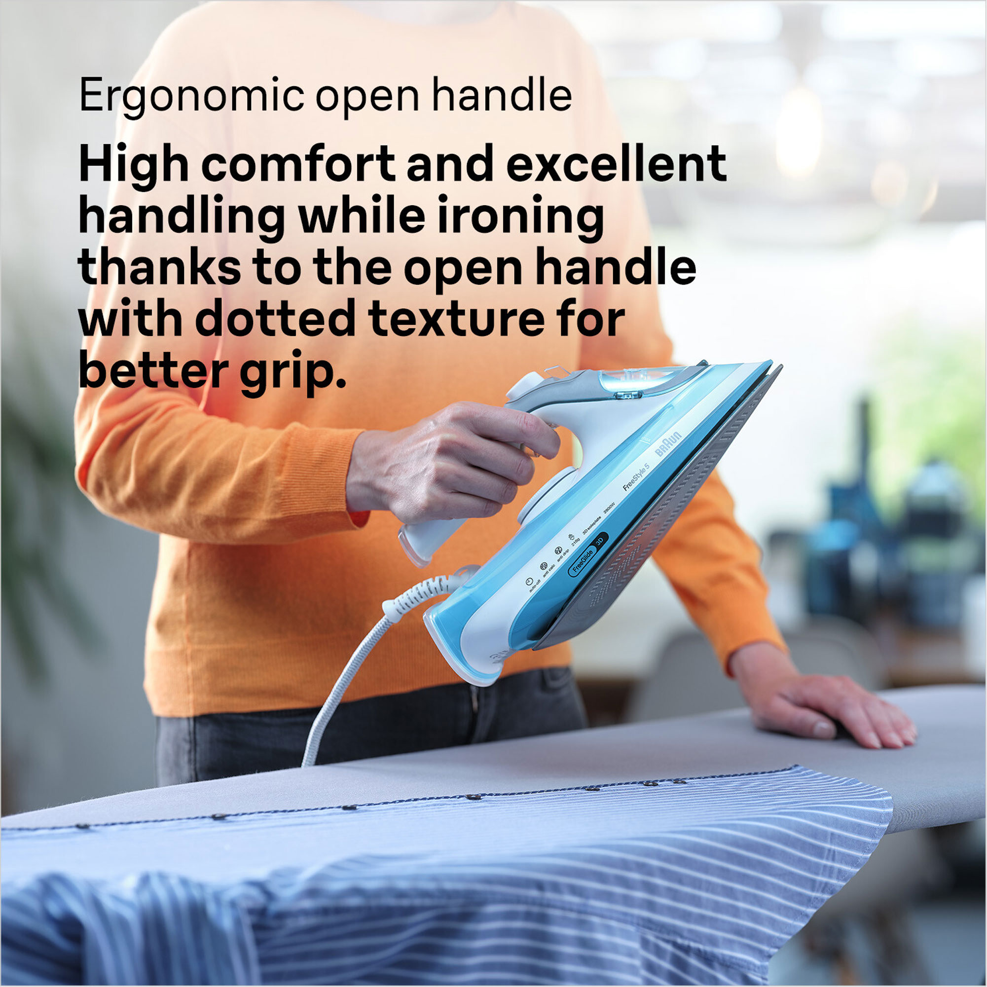 TexStyle 5 Iron With FreeGlide SuperCeramic Soleplate