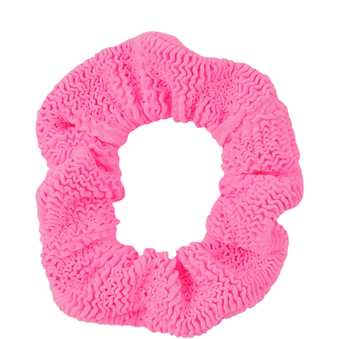 Crinkled Woven Scrunchie
