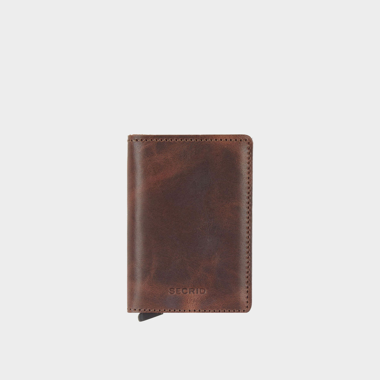 Slim Vintage Card Protector Wallet