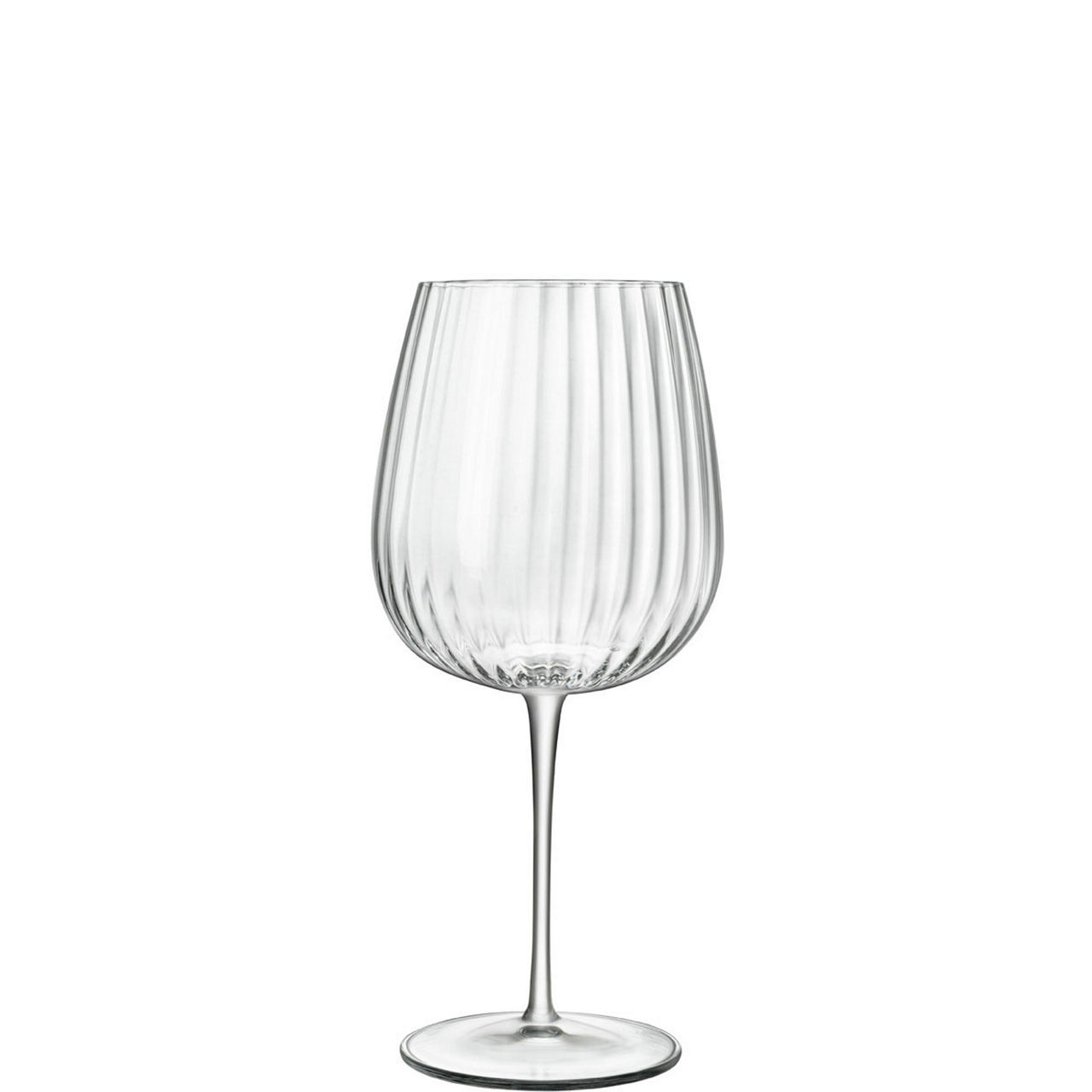 Optica Burgundy-Gin Glass