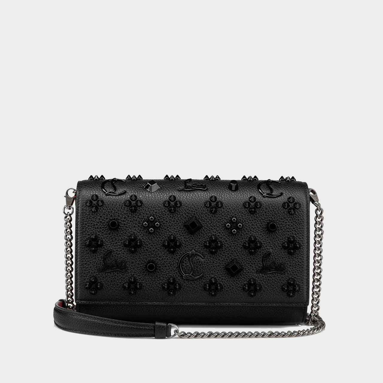 Paloma Empire Spikes Leather Clutch