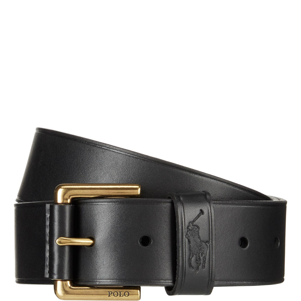 Leather Logo Belt