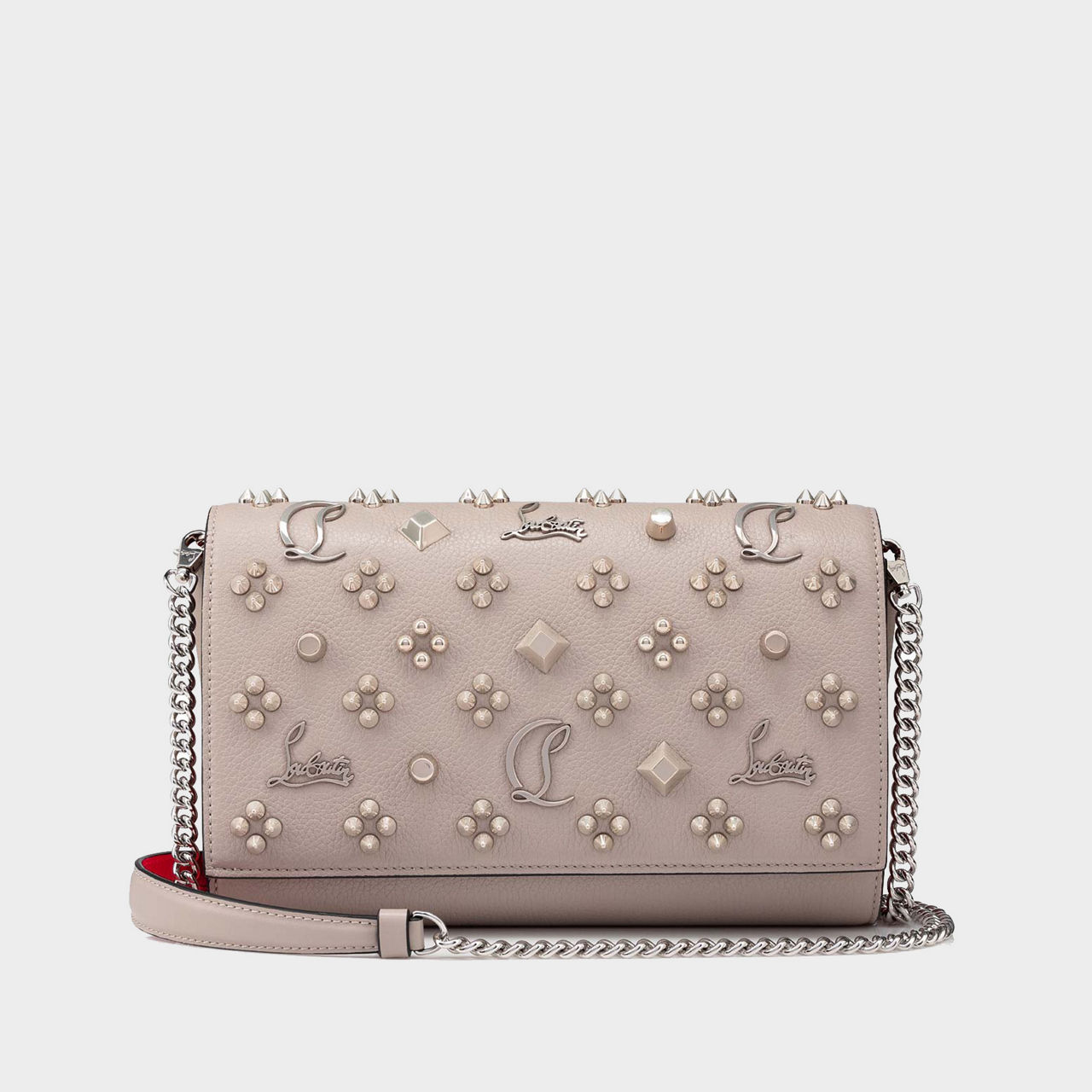 Paloma Empire Spikes Leather Clutch preview