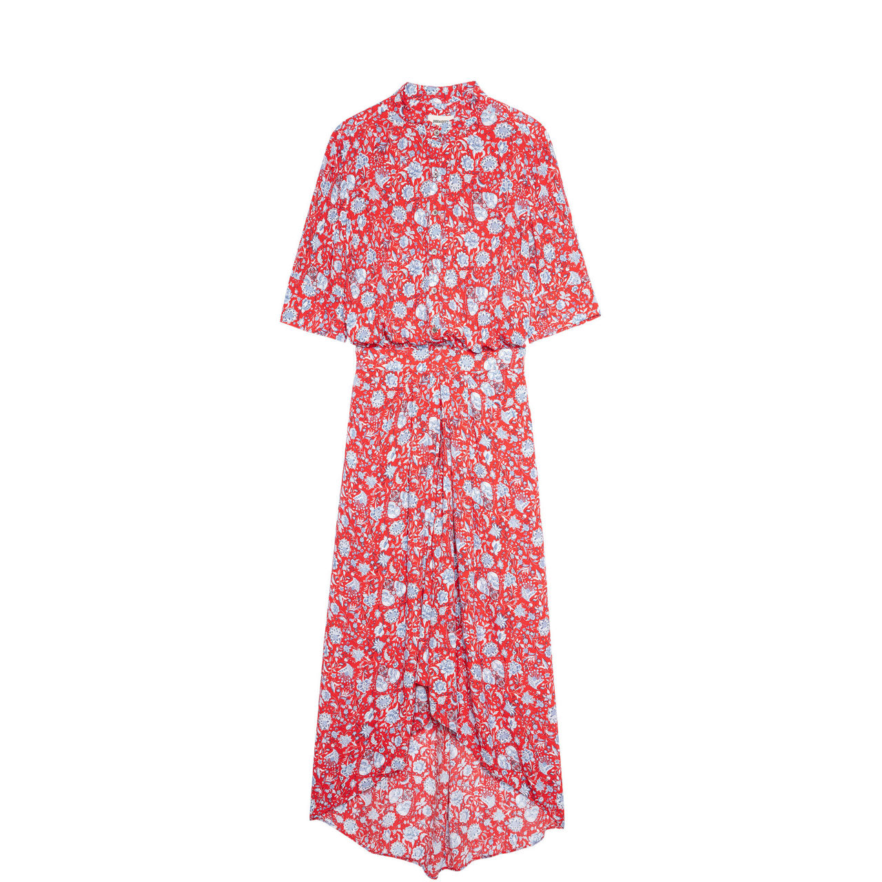 Rima Floral Print Midi Dress