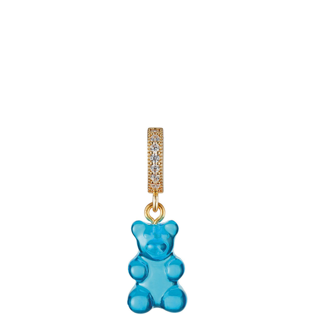 Pavé Nostalgia Bear Pendant Charm