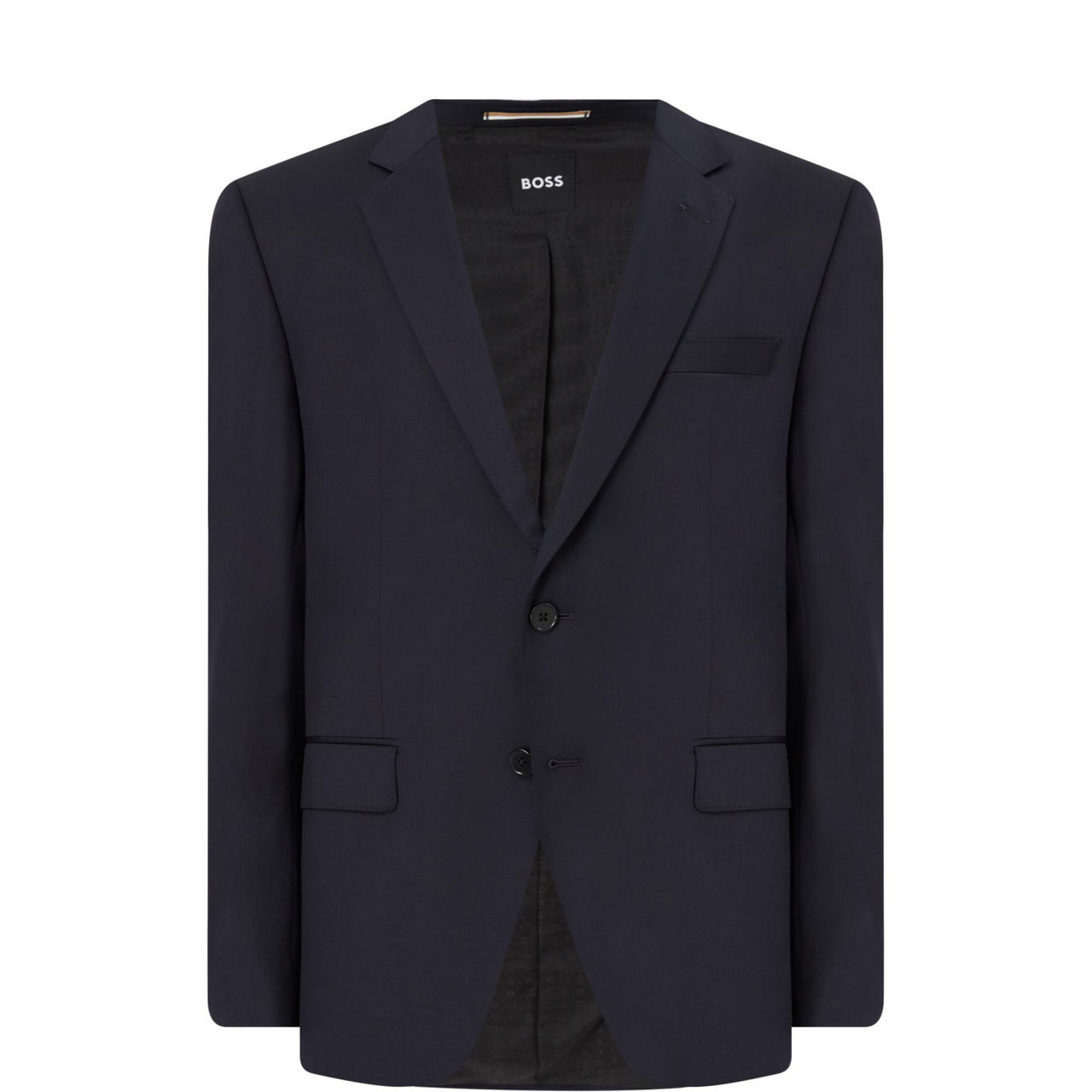 Single-Breasted Wool Jacket