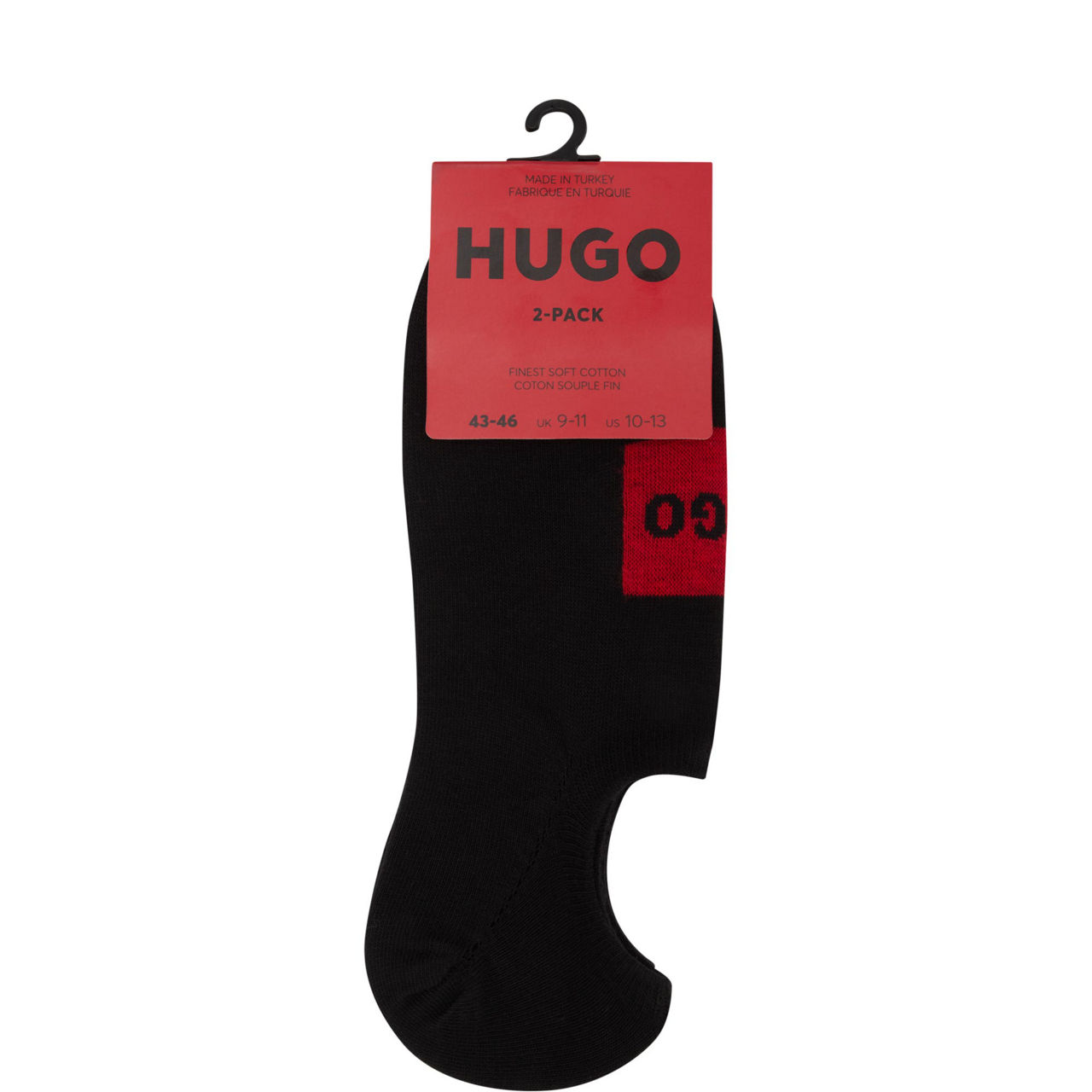 Two-Pack Label Logo Ankle Socks