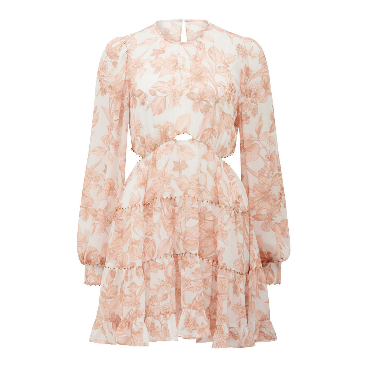 FOREVER NEW Jocelyn Cut Out Skater Mini Dress